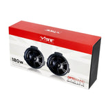 VIBE OPTISOUND Tesla tweeter retail box viewed from the opposite corner