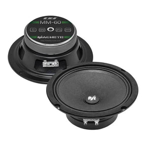 Deaf Bonce Deaf Bonce Machete MM-60L 6.5" Mid-Range Speakers (Pair) - Car Audio