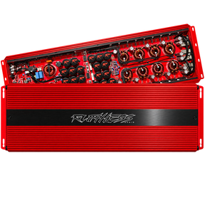 Ruthless Audio Ruthless Audio 12500.1 Red 12,500 Watt Monoblock Amplifier - Car Audio